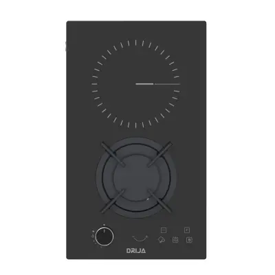 ESTUFA EMPOTRABLE DRIJA DUAL (GAS Y ELÉCTRICA) 29CM VITROCERÁMICA SICILIA30